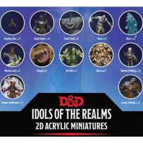 Dungeons And Dragons: Essentials 2D Miniatures: Boneyard Set 1