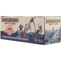 WZK97545 Pathfinder Battles: Fists Of The Ruby Phoenix - Danger Island Denizens Boxed Set published by WizKids Games