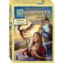 Carcassonne Board Game Expansion: The Princess And The Dragon